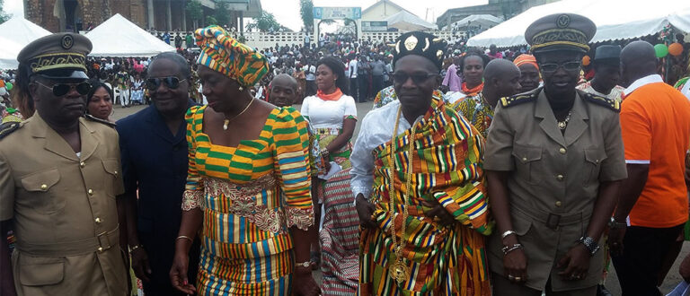 Introduction du Chef du village HOBIO OGOU Donatien